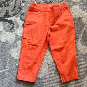 St. John's Bay Bright Orange Capris
